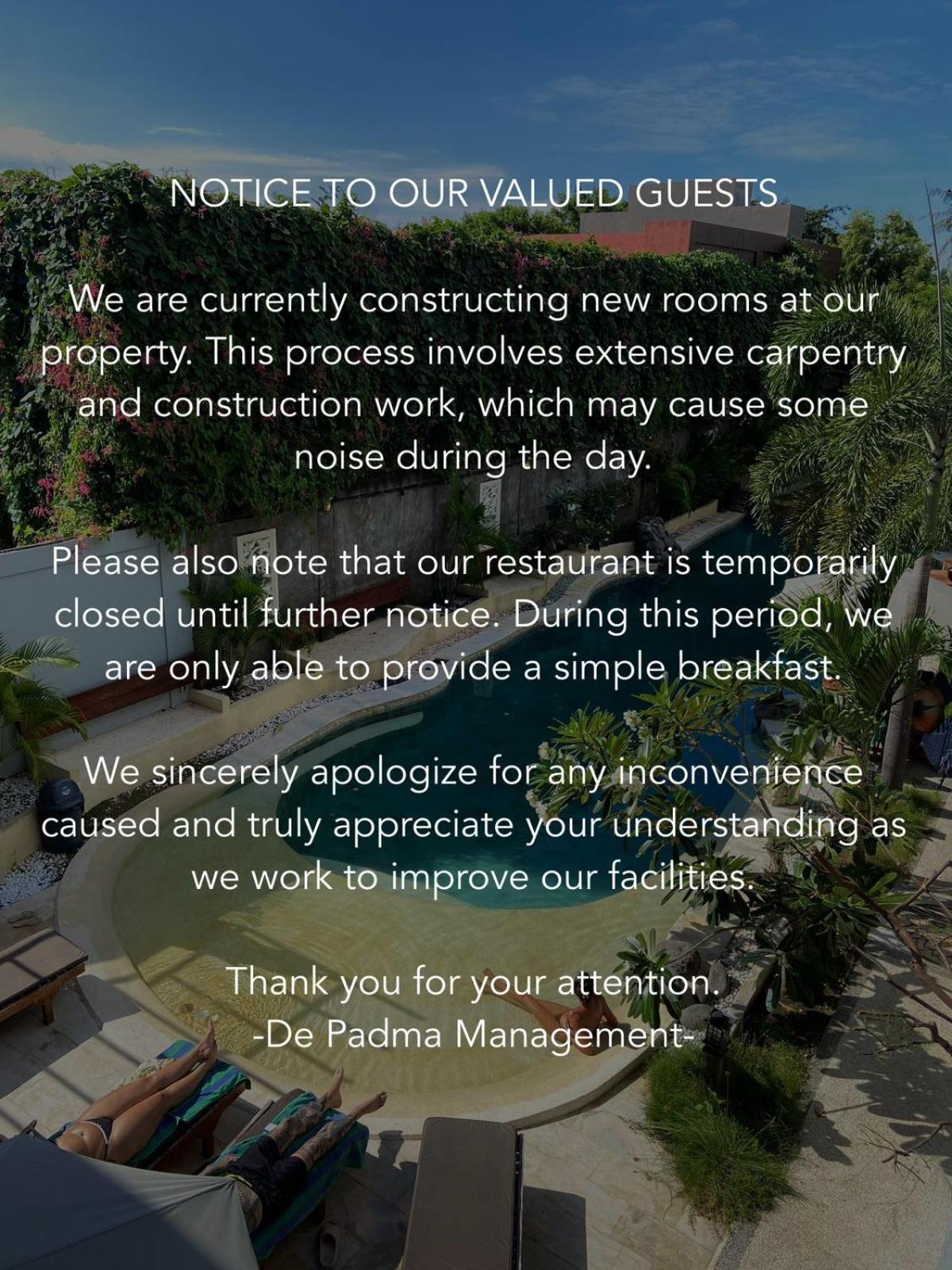 De Padma Gili Air Hotell Exteriör bild